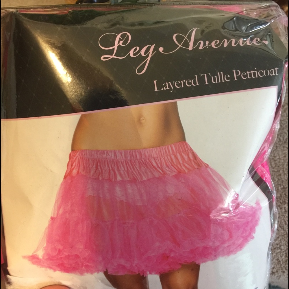 Leg avenue tutu lingerie Valentine’s Day pink glam